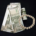 Golden Pyrite Bracelet - 8mm Beads