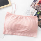 Seamless Silk Padded Bralette Bra Pack of 2